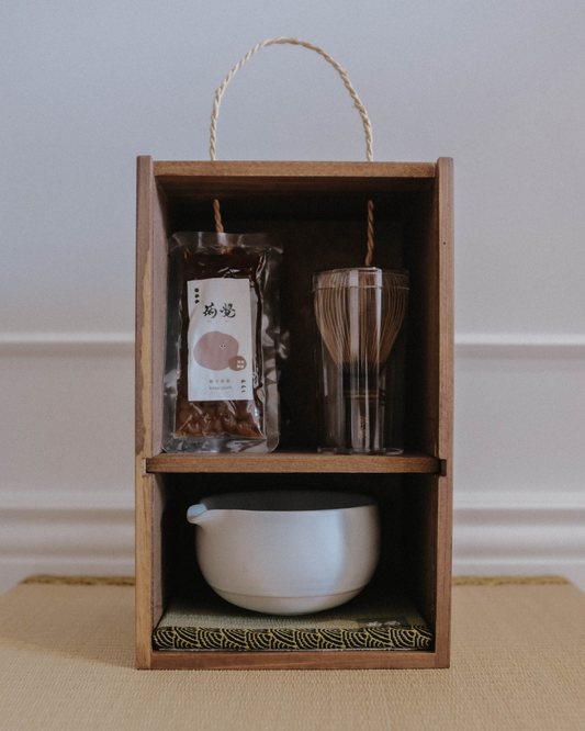 TRAVEL MATCHA BOX 蒟覺手刷抹茶旅行茶香禮組