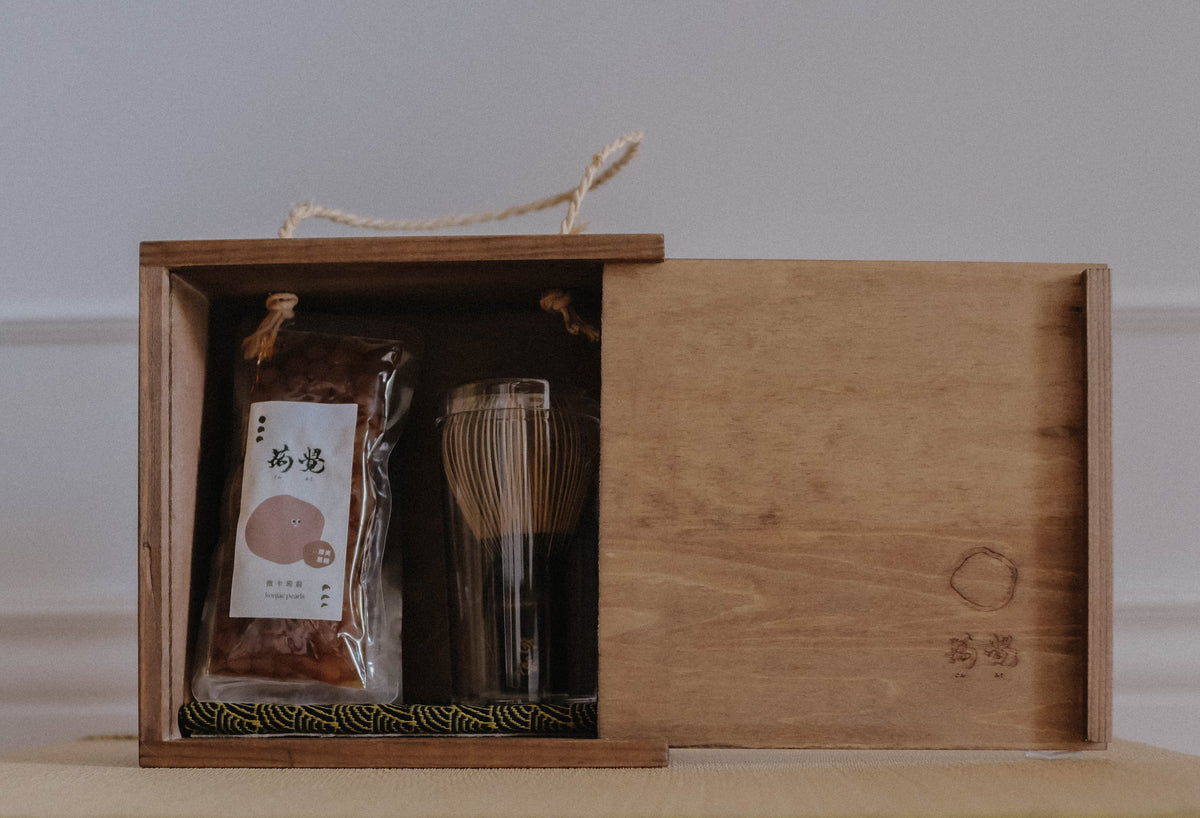 TRAVEL MATCHA BOX 手刷抹茶木茶箱