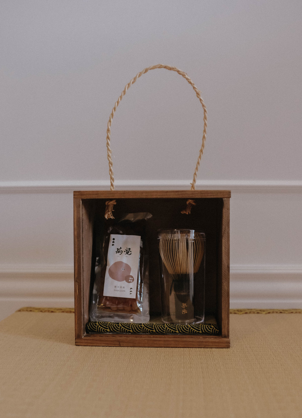 TRAVEL MATCHA BOX 手刷抹茶木茶箱