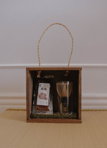 TRAVEL MATCHA BOX 手刷抹茶木茶箱